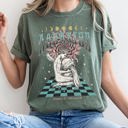 Small Moss Dark Green Aquarius Zodiac Horoscope Astrology Vintage Constellation Sign For Star Gazer Enthusiasts Comfort Colors Tee