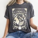 Medium Pepper Dark Gray Capricorn Celestial Zodiac Horoscope Astrology Constellation Energy Star Alignment Comfort Colors Tee