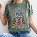 XXL Moss Dark Green Gemini Zodiac Horoscope Astrology Cosmic Constellations Celestial Edition Comfort Colors Tee