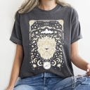 Small Pepper Dark Gray Leo Celestial Zodiac Horoscope Astrology Mystic Sign Aura Celestial Map Comfort Colors Tee
