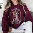 Small Maroon Libra Zodiac Astrology Horoscope Celestial Signs Artwork For Astrology Enthusiasts Sweatshirt
