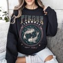 XXXL Black Pisces Zodiac Astrology Horoscope Celestial Sign Constellation Graphic Sweatshirt
