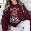 Small Maroon Scorpio Zodiac Astrology Horoscope Celestial Signs Constellations Night Sky Mystic Energy Sweatshirt