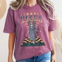 Medium Berry Red Virgo Zodiac Horoscope Astrology Celestial Signs And Planetary Alignment Comfort Colors Tee