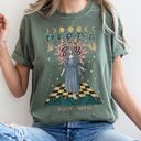 Medium Moss Dark Green Virgo Zodiac Horoscope Astrology Celestial Signs And Planetary Alignment Comfort Colors Tee