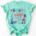  This Teacher Is Ready For A Great Year, Back To School, Student, Teacher Comfort Colors T-Shirt