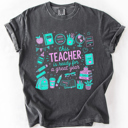  This Teacher Is Ready For A Great Year, Back To School, Student, Teacher Comfort Colors T-Shirt