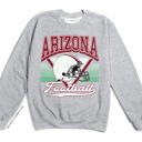XL Arizona Vintage Football Sublimation Graphic Print With Hometown Team Pride And Classic Style Sweatshirt