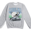 XL Carolina Vintage Football Sublimation Graphic Print With Hometown Team Pride And Classic Style Sweatshirt