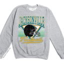 XXL Jacksonville Vintage Football Sublimation Graphic Print With Hometown Team Pride And Classic Style Sweatshirt