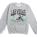 Large Las Vegas Vintage Football Sublimation Graphic Print With Hometown Team Pride And Classic Style Sweatshirt