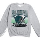 XL Philadelphia Vintage Football Sublimation Graphic Print With Hometown Team Pride And Classic Style Sweatshirt