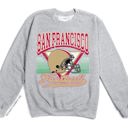 XL San Francisco Vintage Football Sublimation Graphic Print With Hometown Team Pride And Classic Style Sweatshirt