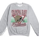 XL Tampa Bay Vintage Football Sublimation Graphic Print With Hometown Team Pride And Classic Style Sweatshirt