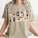  Dog Lovers Farm Animal Illustration Breeds And Pet Companions Gallery For All Dog Enthusiasts Comfort Colors Tee