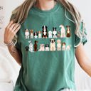  Dog Lovers Farm Animal Illustration Breeds And Pet Companions Gallery For All Dog Enthusiasts Comfort Colors Tee