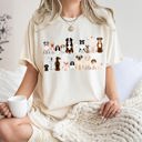 XXL Ivory Cream Dog Lovers Farm Animal Illustration Breeds And Pet Companions Gallery For All Dog Enthusiasts Comfort Colors Tee
