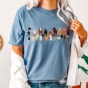 Large Blue Jean Farm Animals Lover Comfort Colors Tee