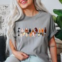 Medium Granite Light Gray Farm Animals Lover Comfort Colors Tee