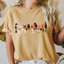 Medium Mustard Farm Animals Lover Comfort Colors Tee