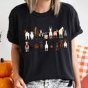 Small Black Goat Lovers Farm Animal Illustration With Breeds And Pets Displayed Comfort Colors Tee