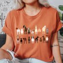 XL Yam Goat Lovers Farm Animal Illustration With Breeds And Pets Displayed Comfort Colors Tee