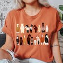  Horse Lovers Illustration Of Various Horse Breeds And Farm Animals Comfort Colors Tee