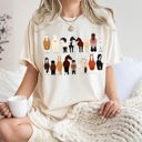 XXL Ivory Cream Horse Lovers Illustration Of Various Horse Breeds And Farm Animals Comfort Colors Tee