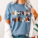 XL Blue Jean Horse Lovers Illustration Of Various Horse Breeds And Farm Animals Comfort Colors Tee
