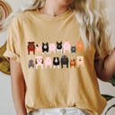 XL Mustard Pig Lovers Farm Animal Illustration Breeds Pet Portraits And Farm Life Enthusiasts Comfort Colors Tee
