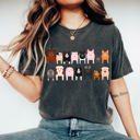 XL Pepper Dark Gray Pig Lovers Farm Animal Illustration Breeds Pet Portraits And Farm Life Enthusiasts Comfort Colors Tee