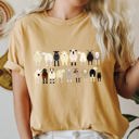  Sheep Lovers Farm Animal Illustration And Breeds Portrait Gallery Comfort Colors Tee