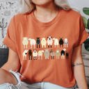Medium Yam Sheep Lovers Farm Animal Illustration And Breeds Portrait Gallery Comfort Colors Tee
