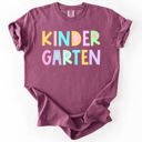 XL Kindergarten Back To School, Pastel, First Day, Teacher, Grades, Students Comfort Colors T-Shirt