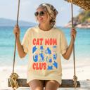 Small Butter Cat Mom Club Cat Lover Forever Purrfect Cozy Edition For Cat Moms Everywhere Comfort Colors Tee