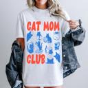 XXXL White Cat Mom Club Cat Lover Forever Purrfect Cozy Edition For Cat Moms Everywhere Comfort Colors Tee