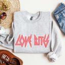  Love Bites Def Retro 80s Rock Music Nostalgia Valentine's Day Limited Edition Sweatshirt