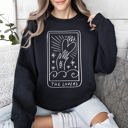  Lovers Tarot Mystical Magic Celestial Romance Valentine's Day Edition Sweatshirt