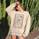  Lovers Tarot Mystical Magic Celestial Romance Valentine's Day Edition Sweatshirt