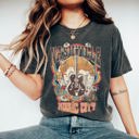 Small Pepper Dark Gray Nashville Music City Colorful Sunset Skyline Edition Deluxe Limited Comfort Colors Tee