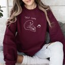  Self Care Frog Positivity Kindness Mental Health Mindful Living Motto Graphic Sweatshirt