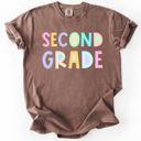  Back To School, Pastel, First Day, Teacher, Grades, Students Comfort Colors T-Shirt