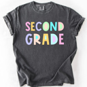  Back To School, Pastel, First Day, Teacher, Grades, Students Comfort Colors T-Shirt