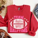  Team Halftime Football Sports Fans Both Teams Game Day Pride And Rivalry Sweatshirt
