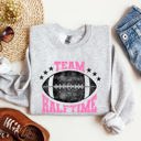 Large Ash Light Gray Team Halftime Football Sports Fans Both Teams Game Day Pride And Rivalry Sweatshirt
