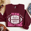 XXL Maroon Team Halftime Football Sports Fans Both Teams Game Day Pride And Rivalry Sweatshirt