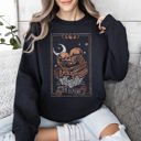  The Lovers Tarot Moon Skeletons Mystical Magic Valentine's Day Limited Edition Sweatshirt