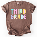  Back To School, Pastel, First Day, Teacher, Grades, Students Comfort Colors T-Shirt