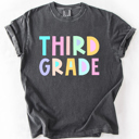  Back To School, Pastel, First Day, Teacher, Grades, Students Comfort Colors T-Shirt