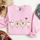  Valentine Ghosts, Love Graphic Artwork Limited Edition For Valentine's Day Sweatshirt